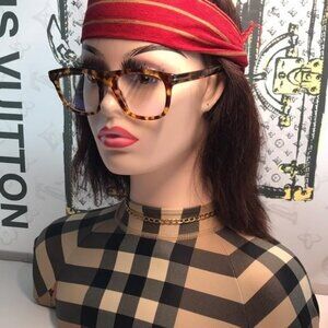 New Authentic Tom Ford Tortoise Shell Glasses TF5939-B 053